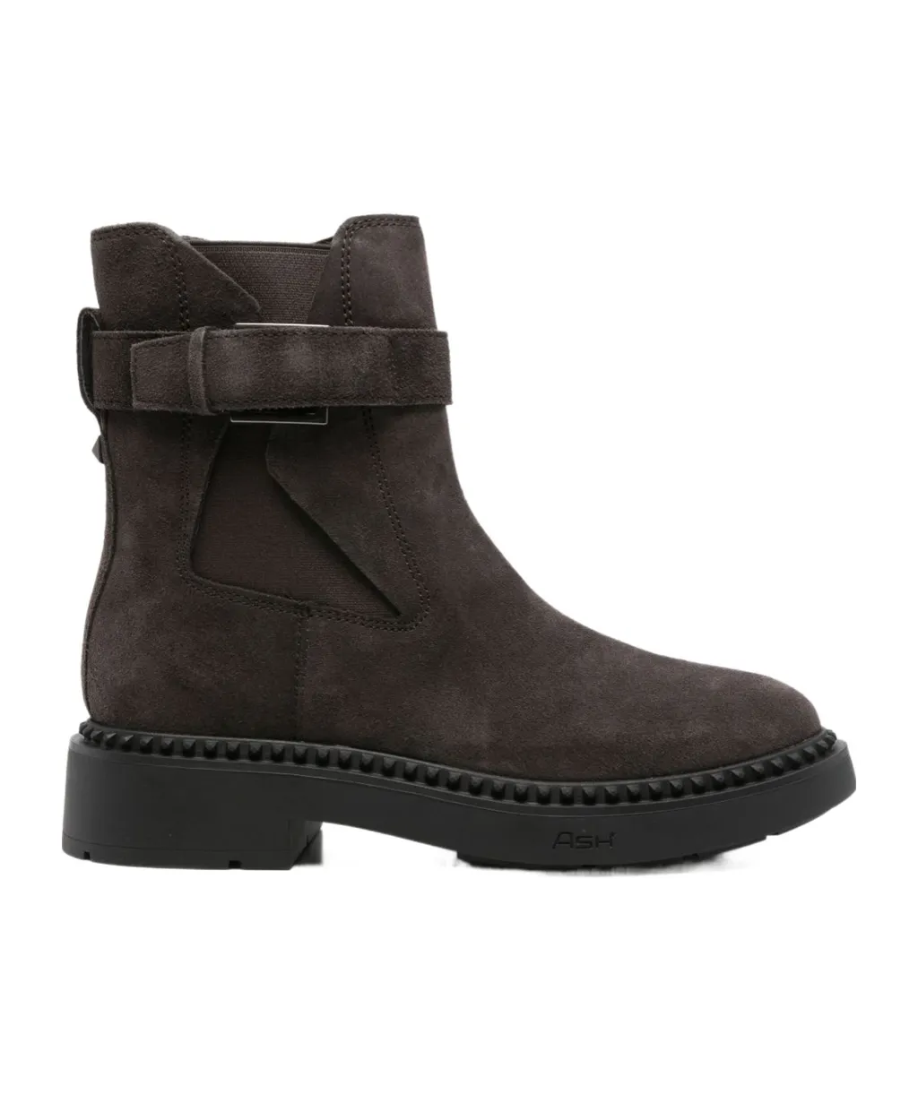 Round-Toed Ankle Boots