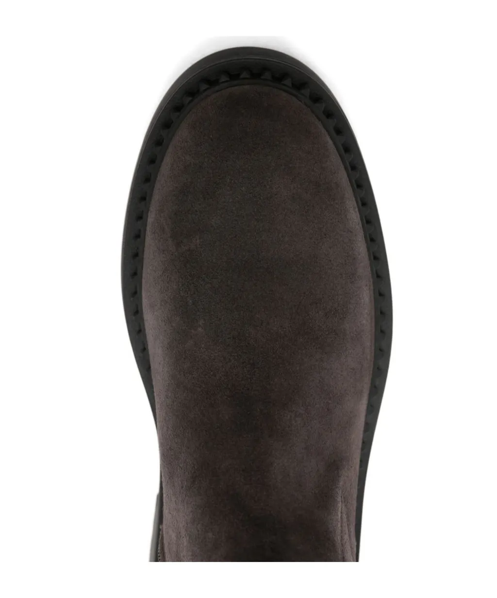 Round-Toed Ankle Boots