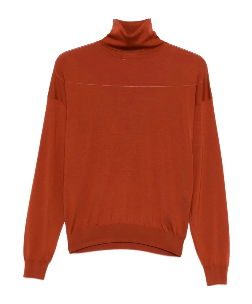 Saint Laurent Turtleneck Knitted Jumper