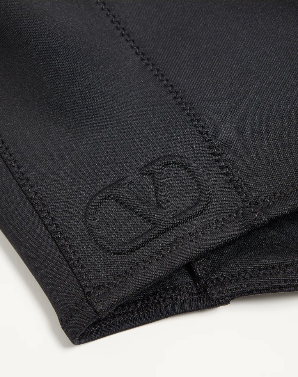Vlogo Embossed Knitted Balaclava