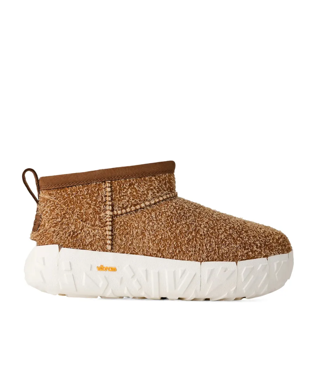 Classic Ultra Mini Suede Textured Boots