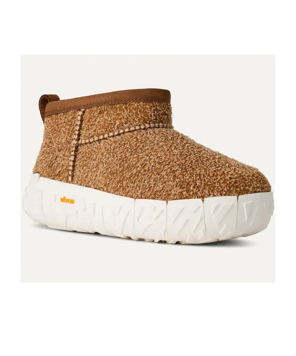 Classic Ultra Mini Suede Textured Boots