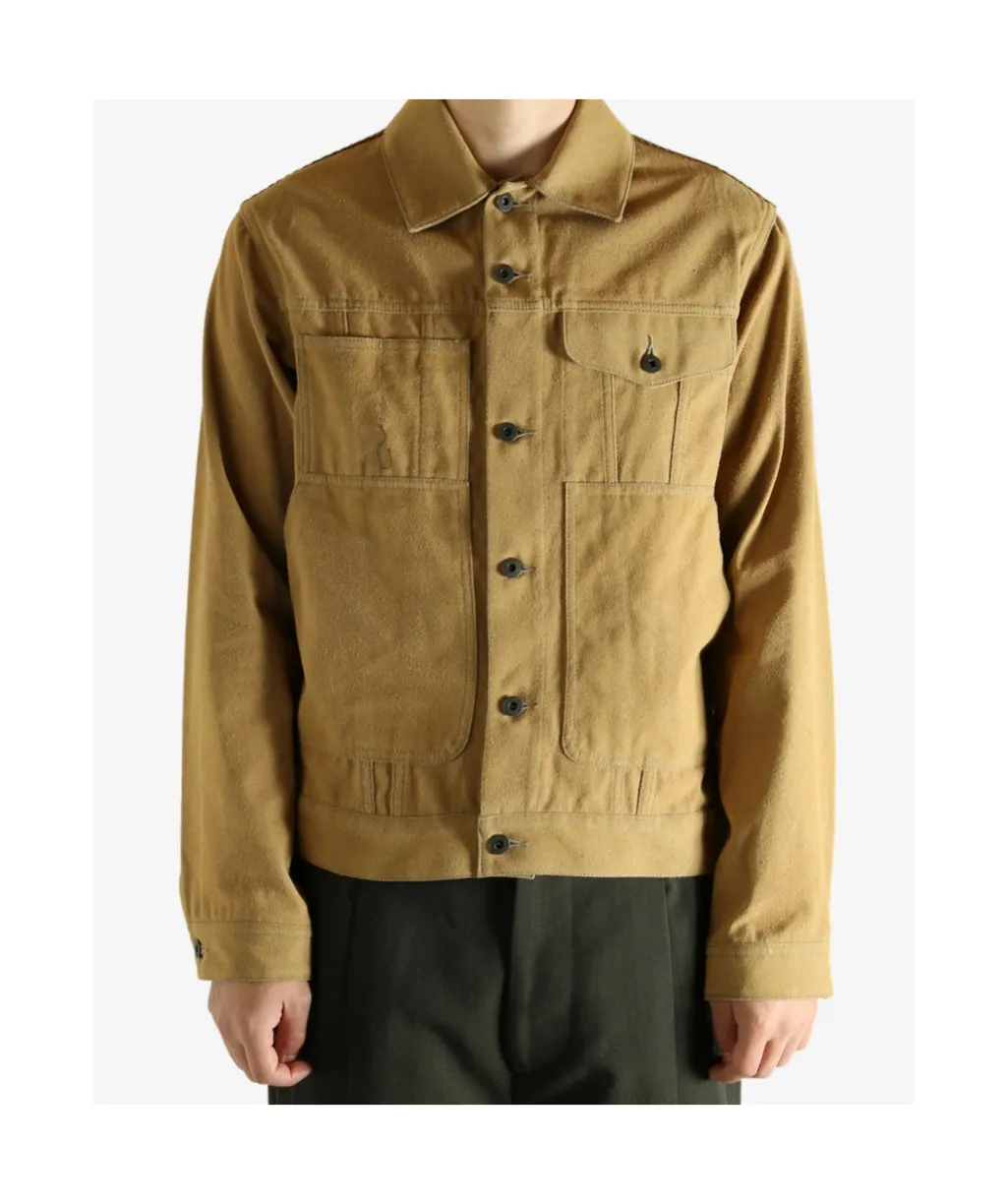 Junya Watanabe Man Panelled Trucker Jacket