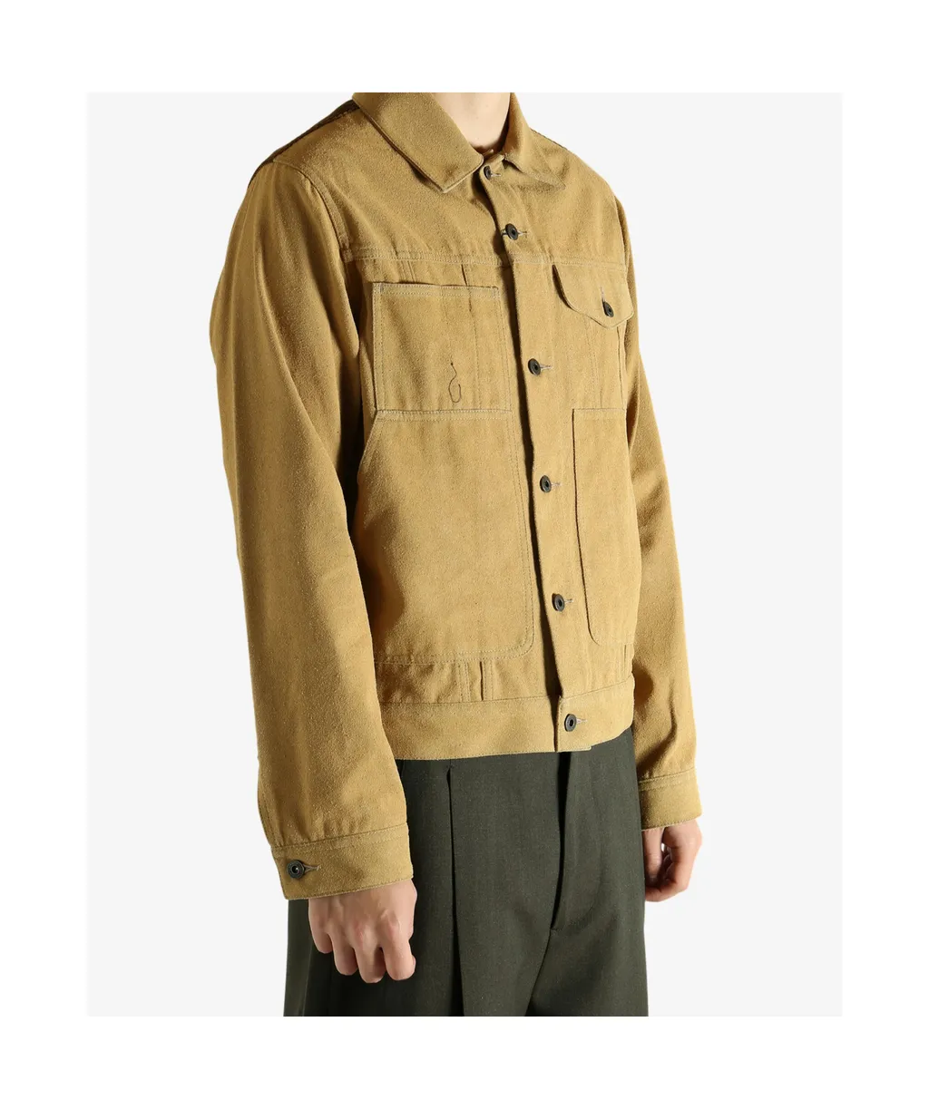 Junya Watanabe Man Panelled Trucker Jacket