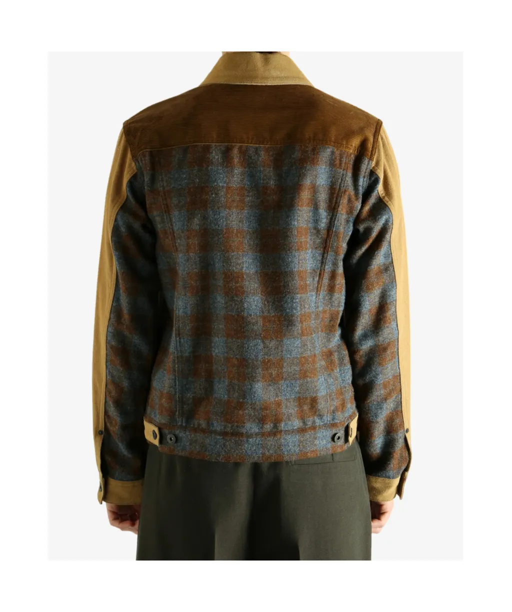 Junya Watanabe Man Panelled Trucker Jacket
