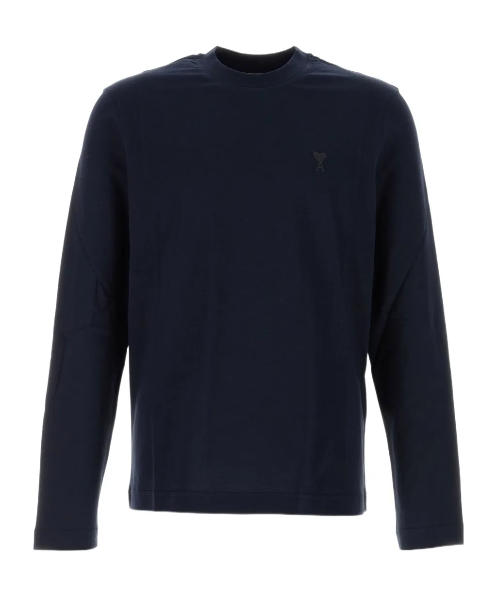Ami Paris Ami De Coeur Long-Sleeved T-Shirt