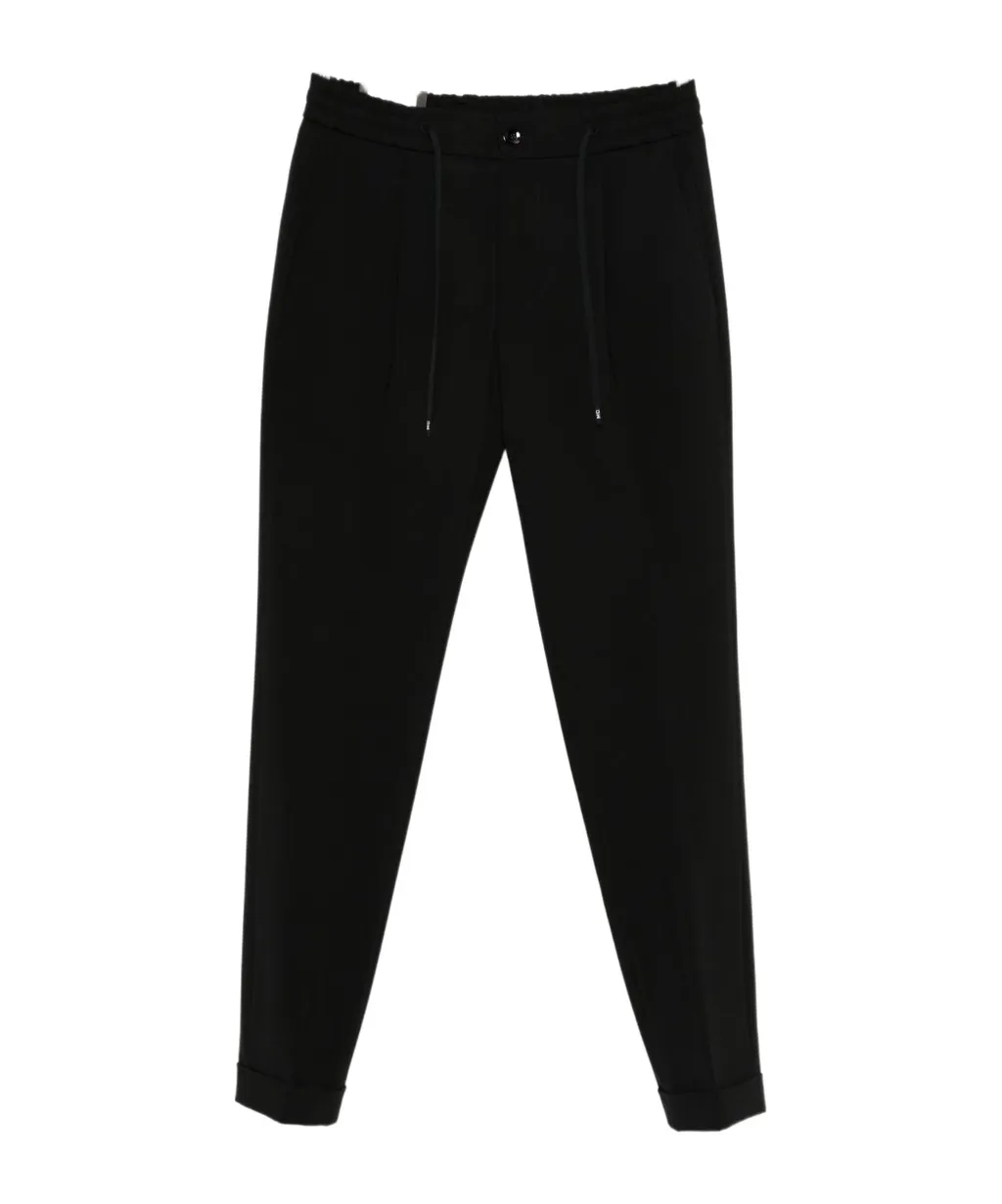 Elastic Waist Casual Pants