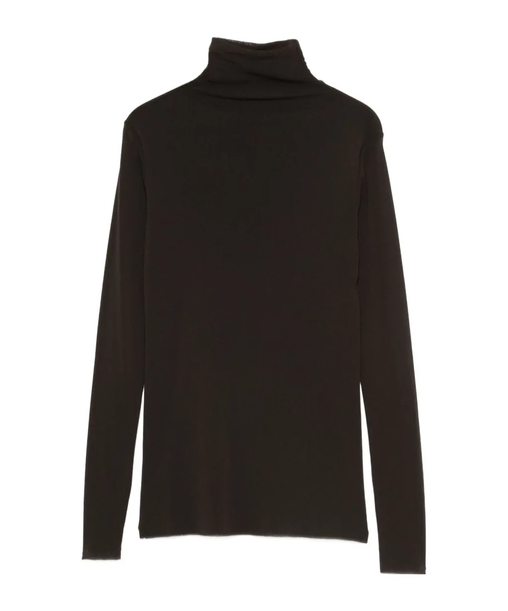 Turtleneck Long-Sleeve T-Shirt