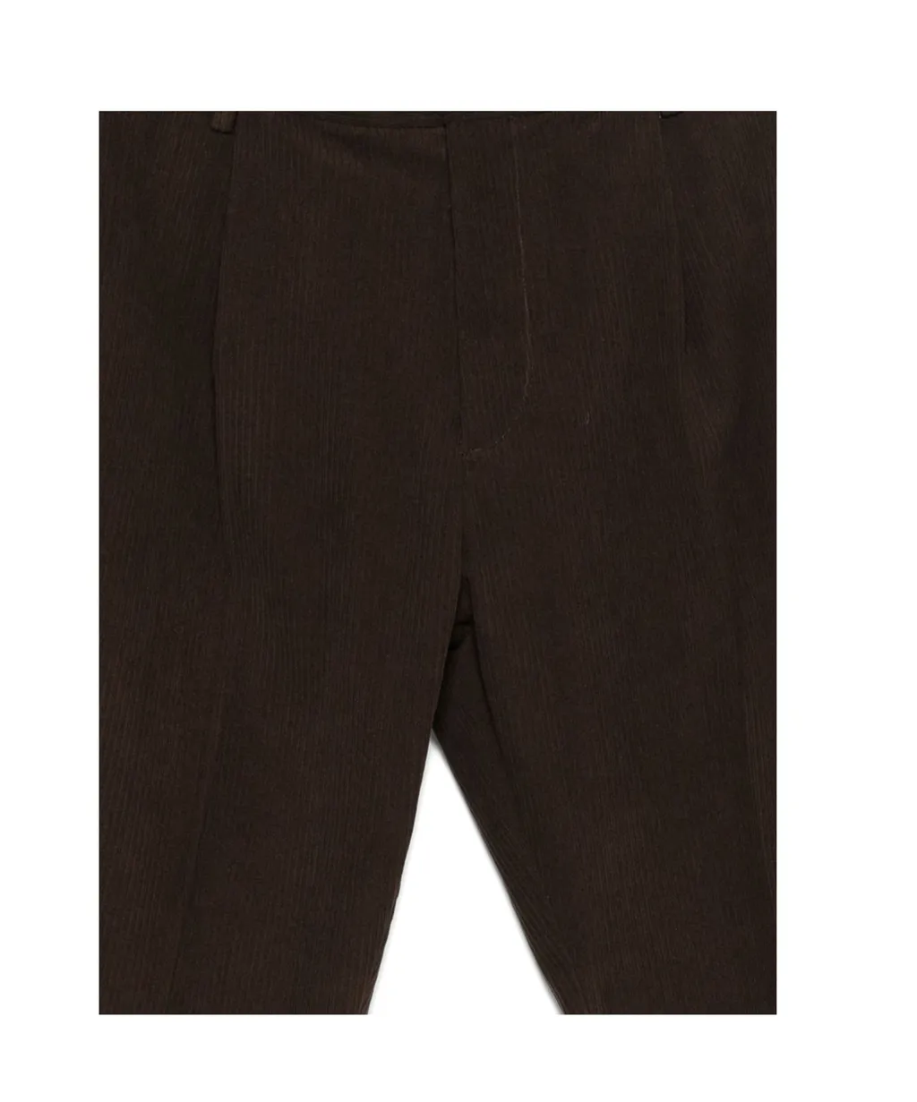 Pleat-Detail Trousers