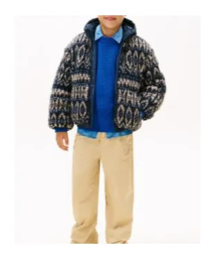 Fairisle Teddy Jacket