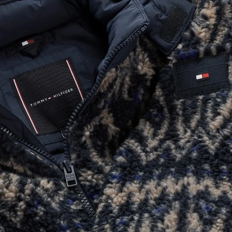Fairisle Teddy Jacket