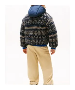 Fairisle Teddy Jacket