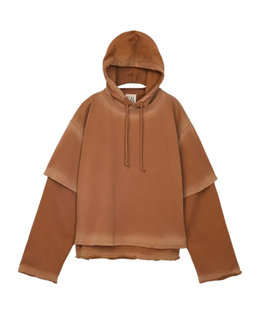 Long-Sleeved Hooded Sweatshirt