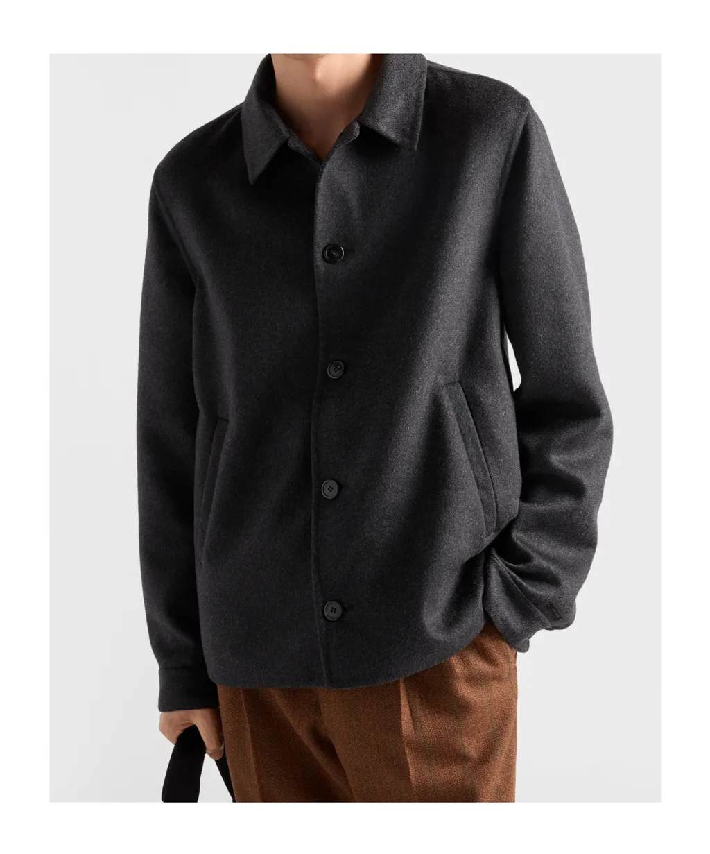 Cashmere Blouson Jacket