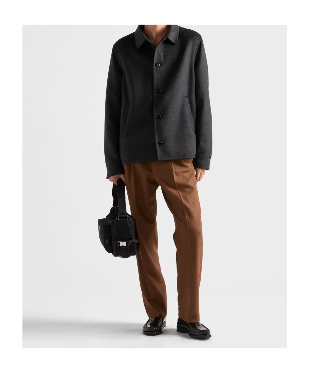 Cashmere Blouson Jacket