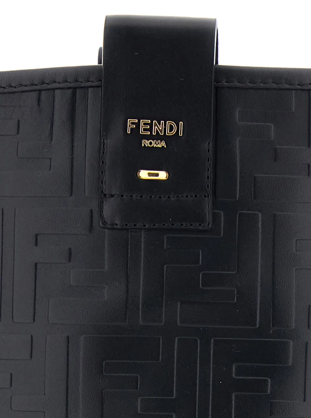 Fendi All-Over Ff Embossed Knee High Boots
