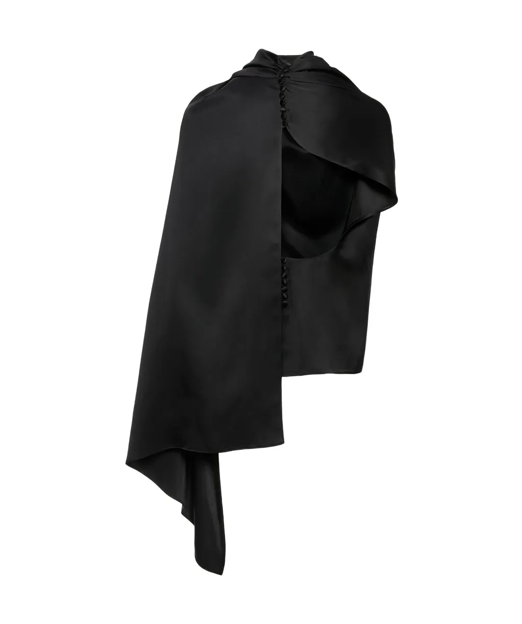 Magda Butrym Asymmetric Drape Top