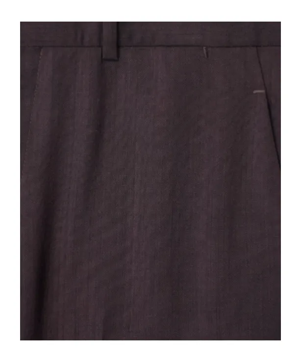 Hook-And-Button Tailored Trousers