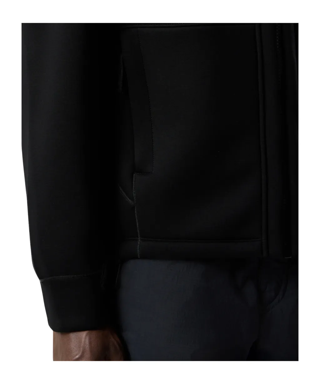 Stone Island Zip-Up Hooded Sweatshirt