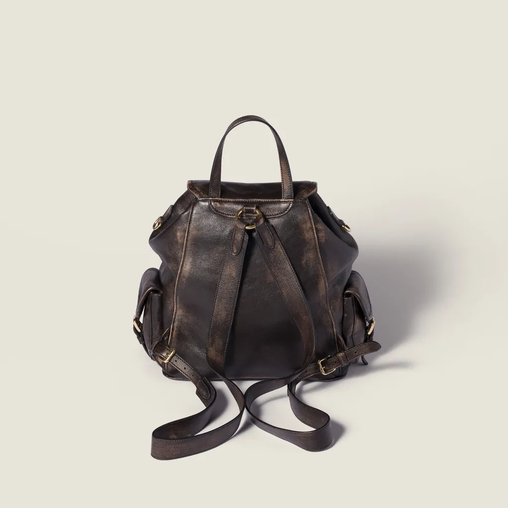 Leather Backpack