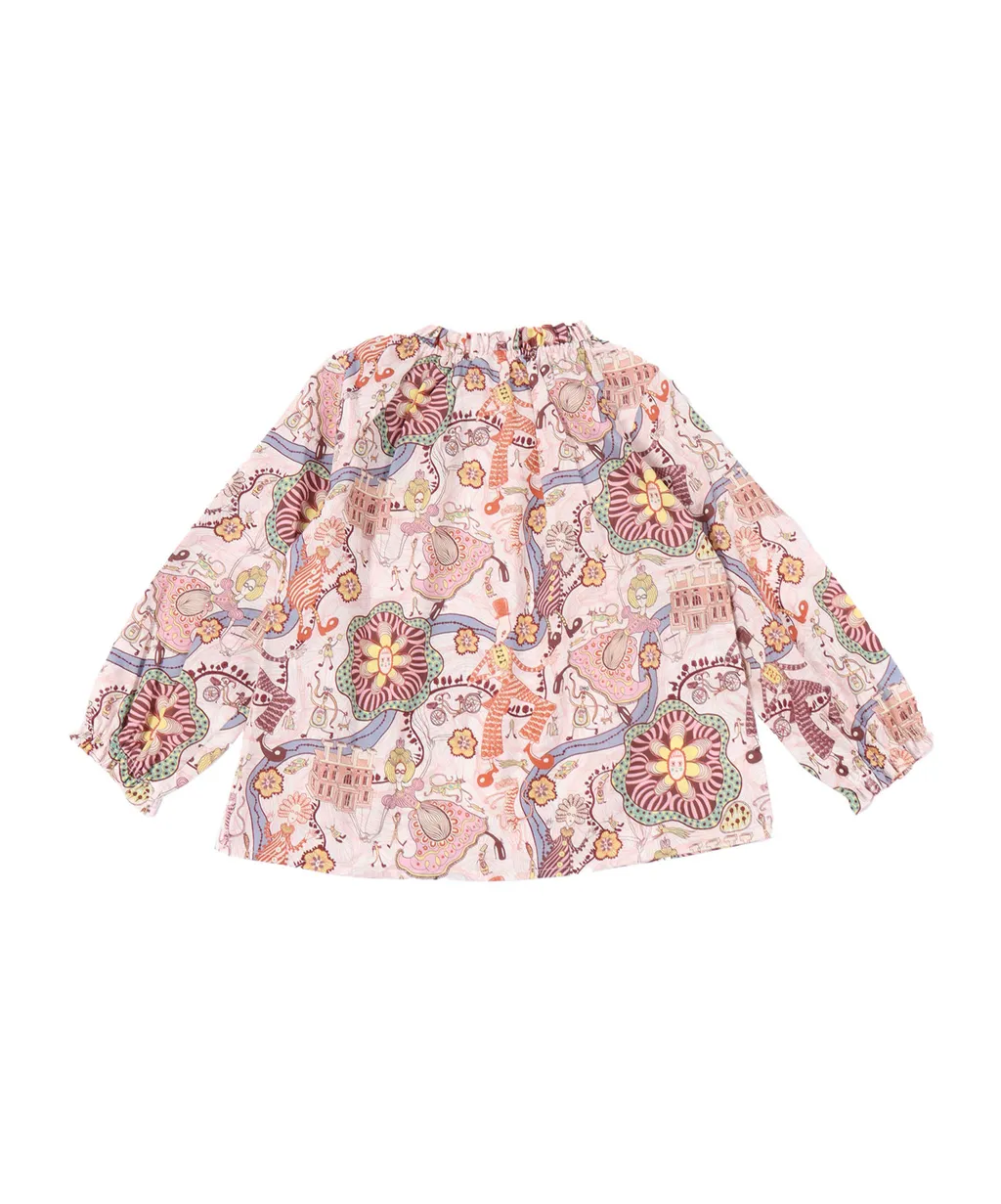 Il Gufo Pattern-Printed Blouse