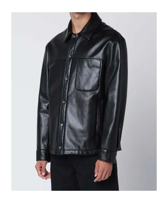 Pocket Leather Jacket