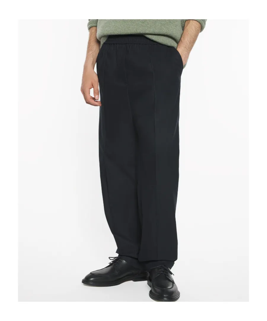 Logo-Patch Pants
