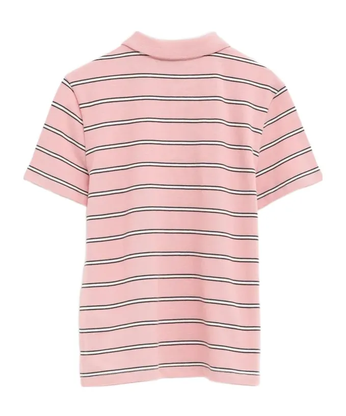 Striped Polo Top