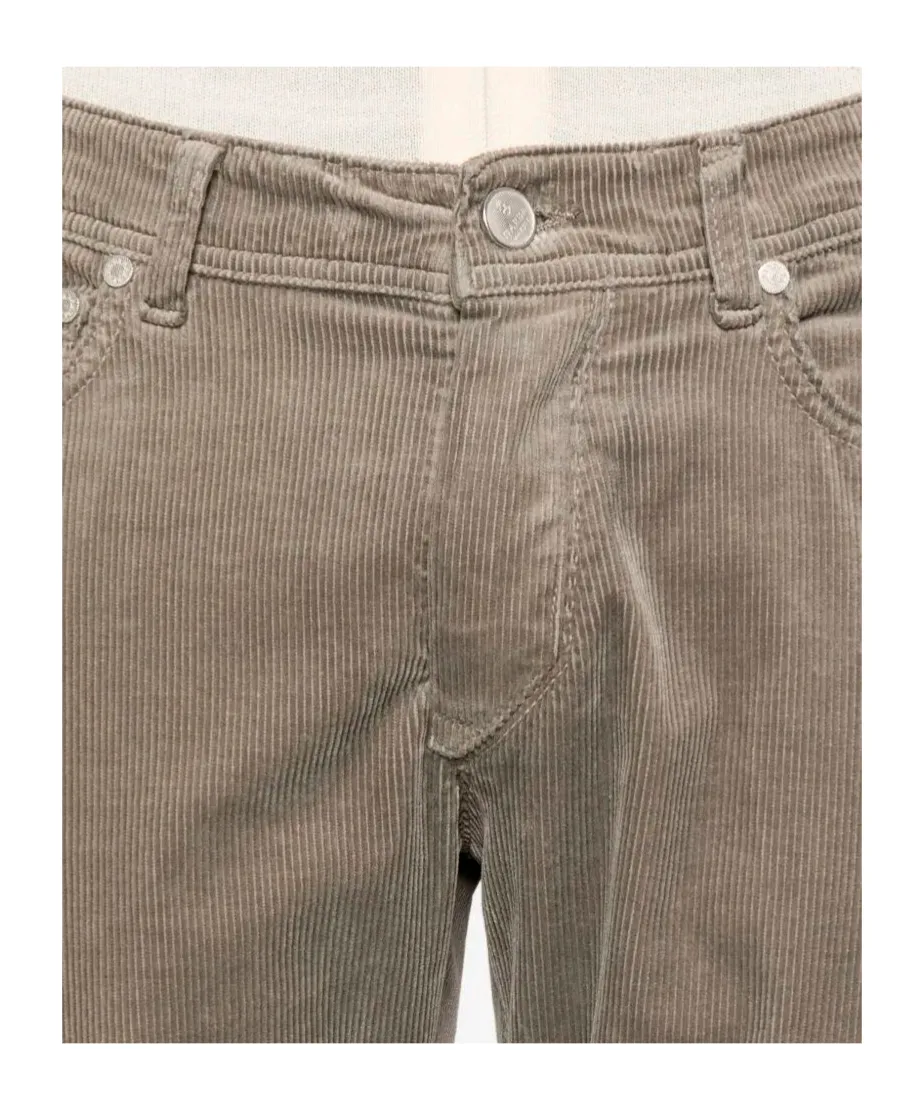 Barba Napoli 5-Pocket Corduroy Jeans