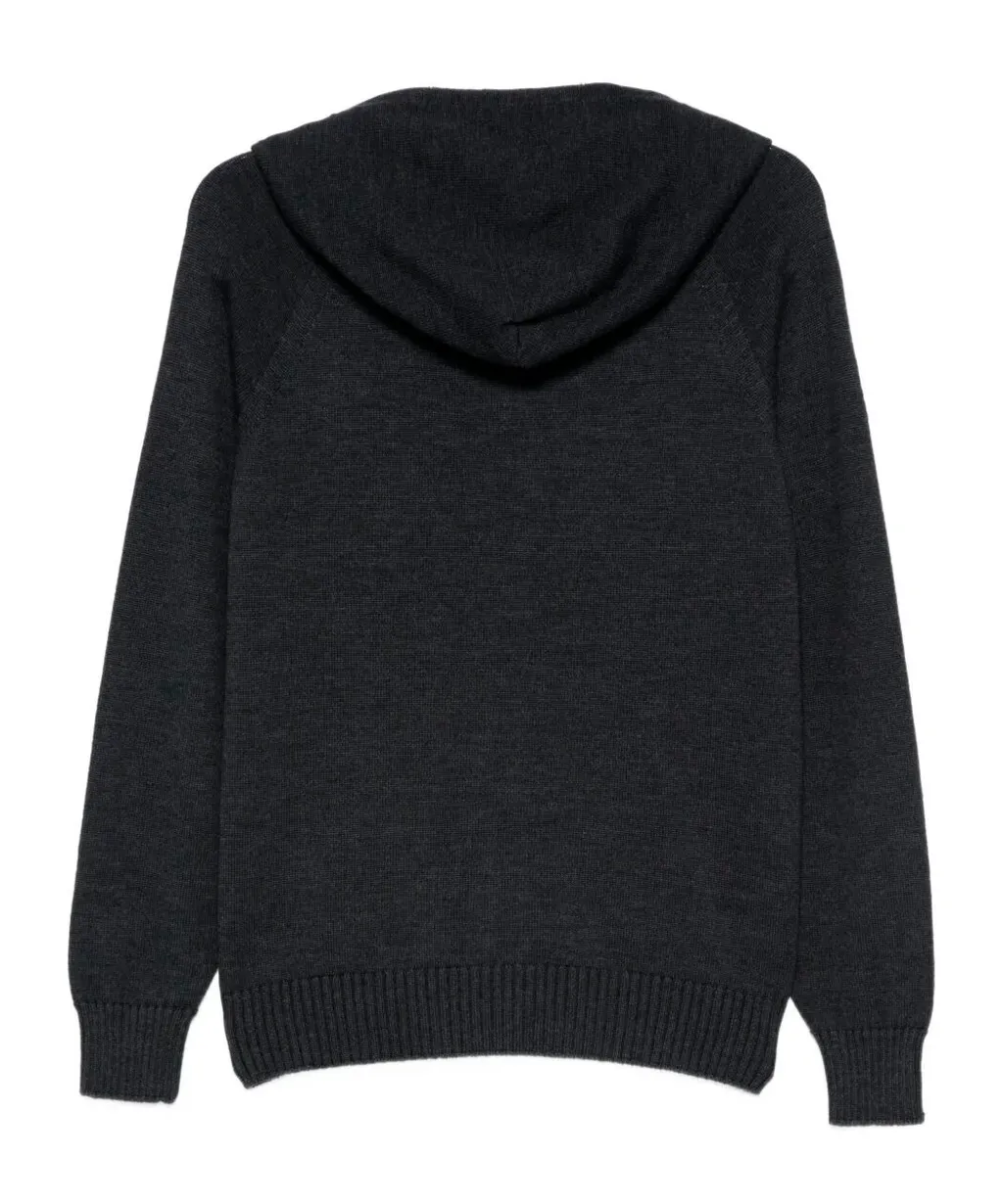 Hooded Zip-Up Sweater