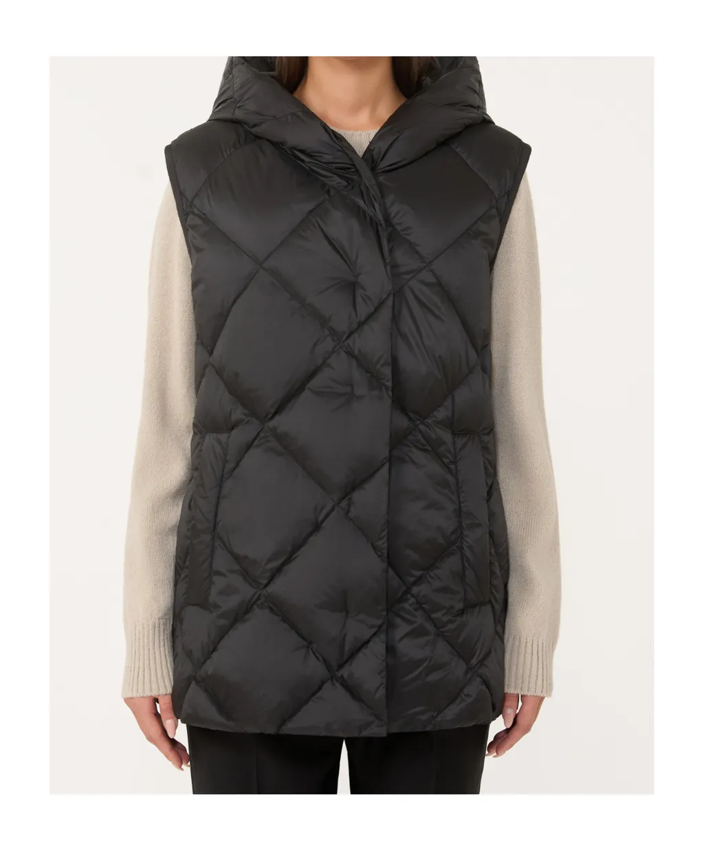 Hooded Cotton Vest
