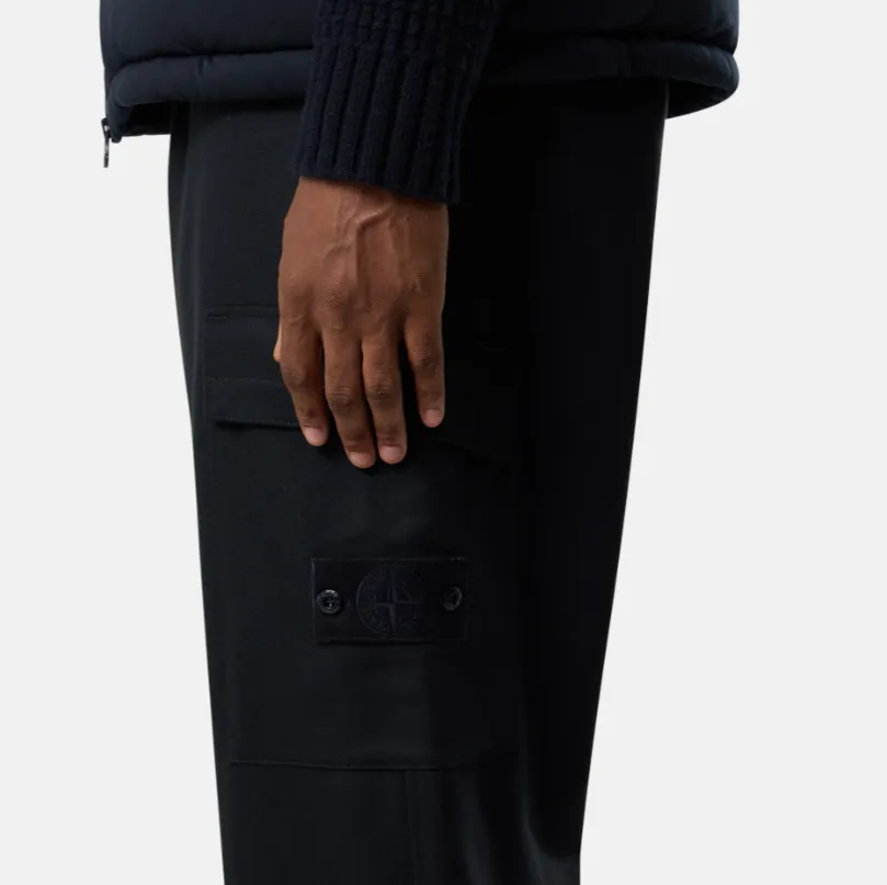 Stone Island Logo Patch Track Pants
