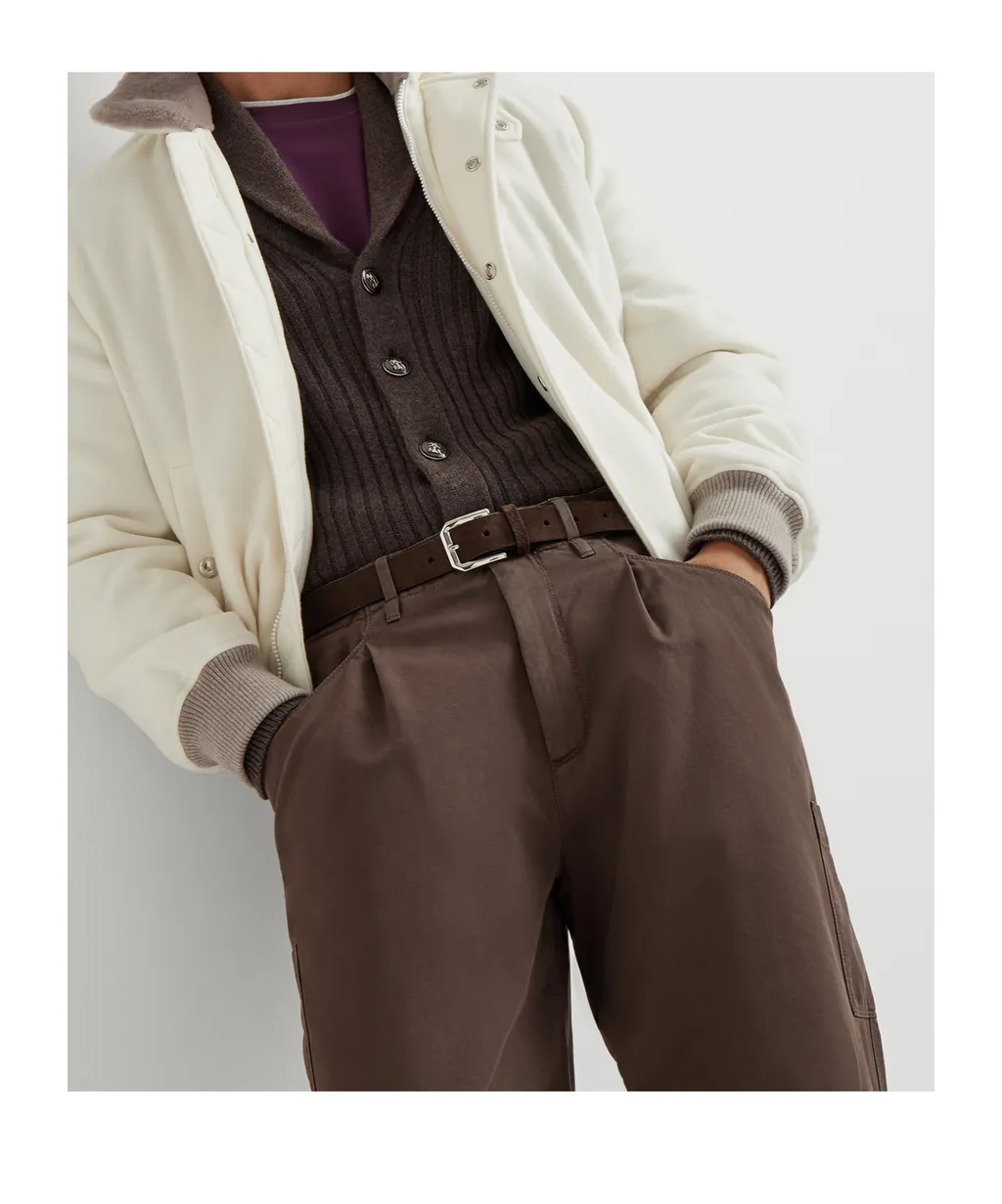 Brunello Cucinelli Buttoned Straight-Leg Trousers