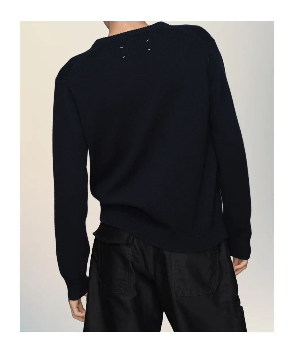 Crew-Neck Cashmere Sweater