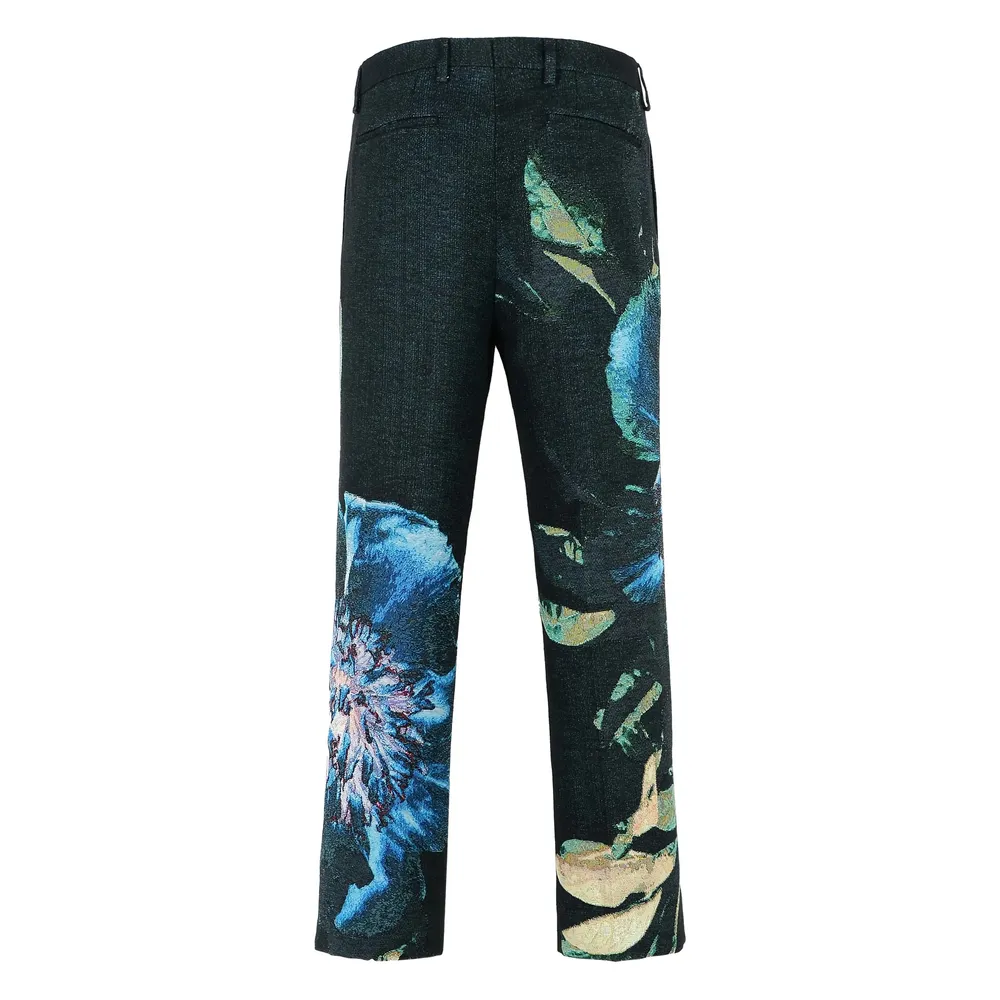 Patterned Casual Pants