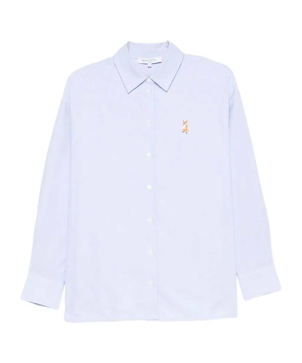 Fox-Appliqué Shirt