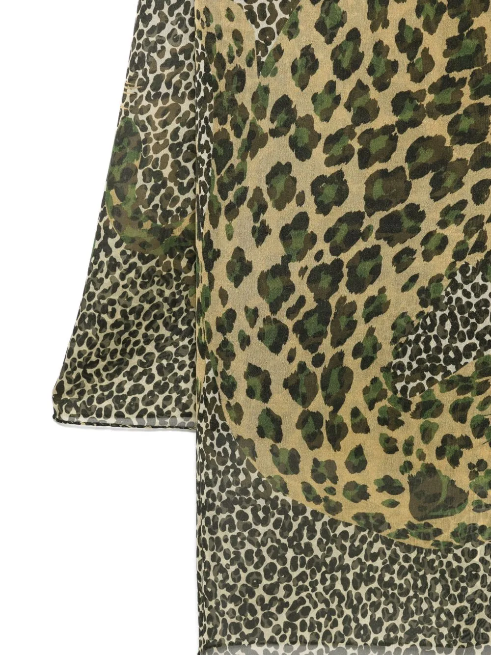 Patterned Silk Scarf