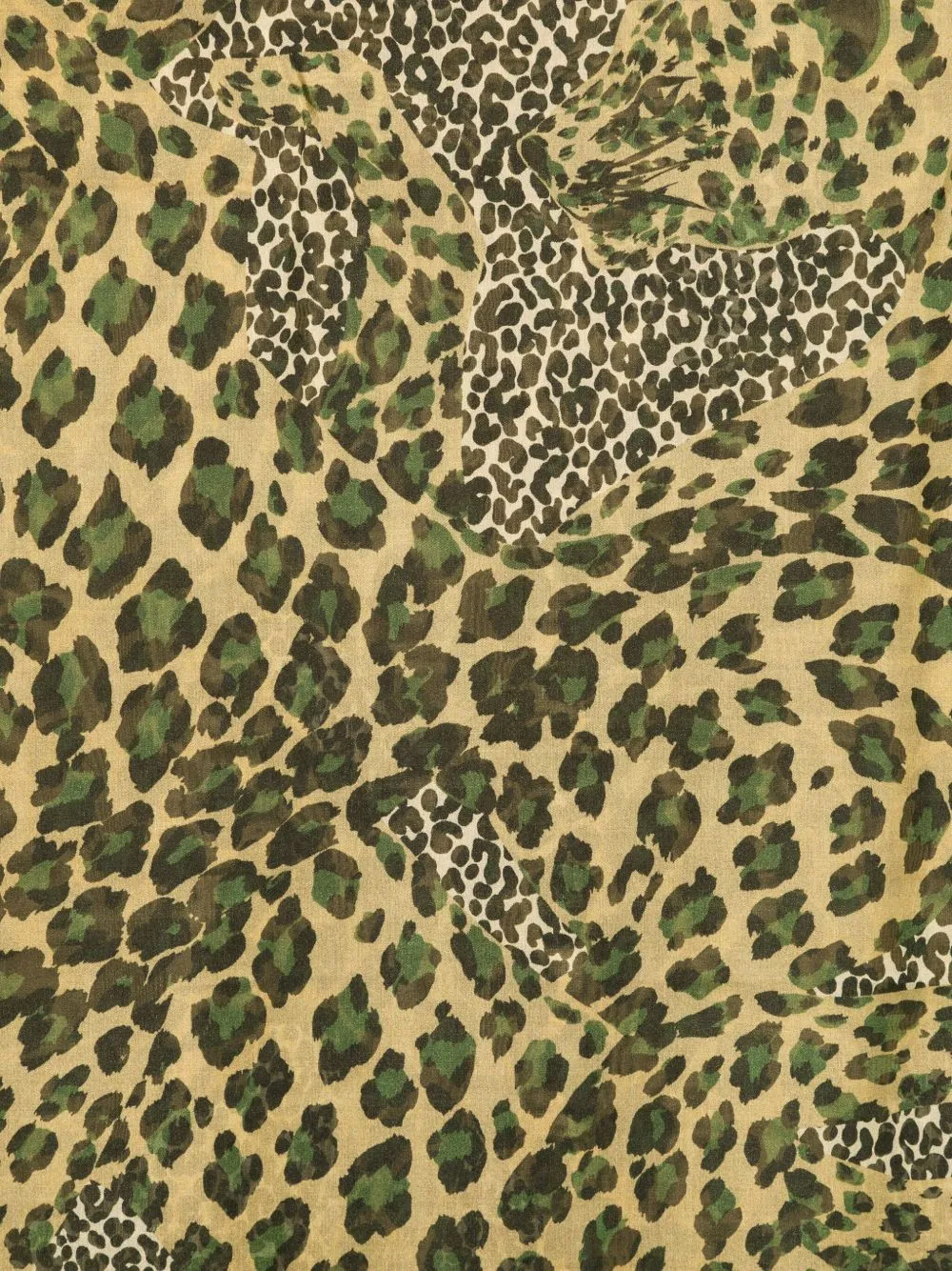 Patterned Silk Scarf