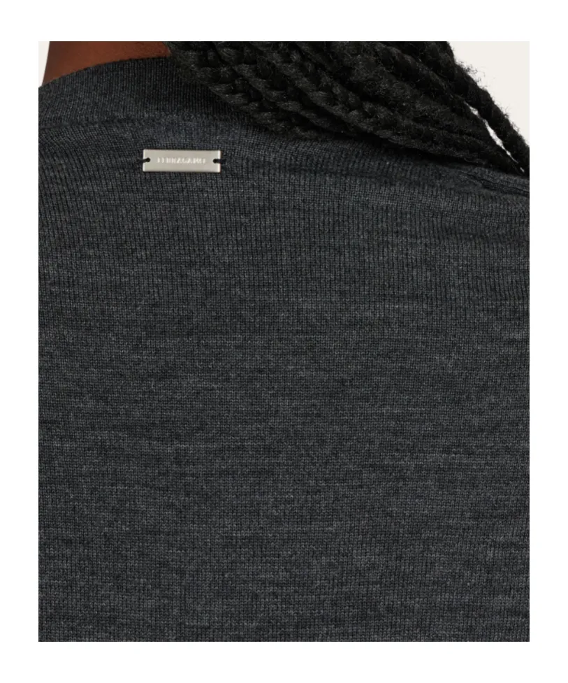 Scarf Neck Pullover