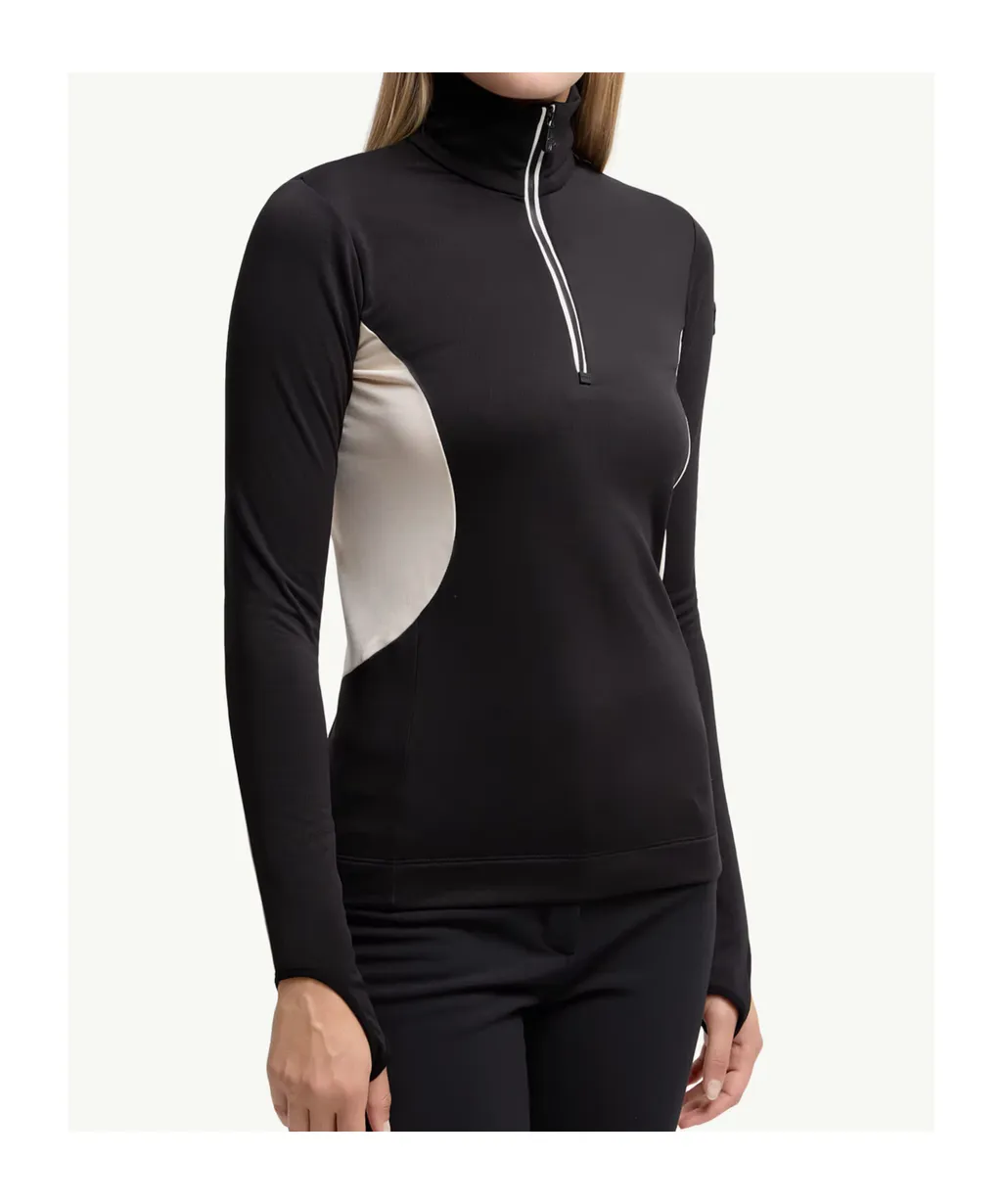 Moncler Grenoble Polartec Half-Zip Turtleneck Sweatshirt