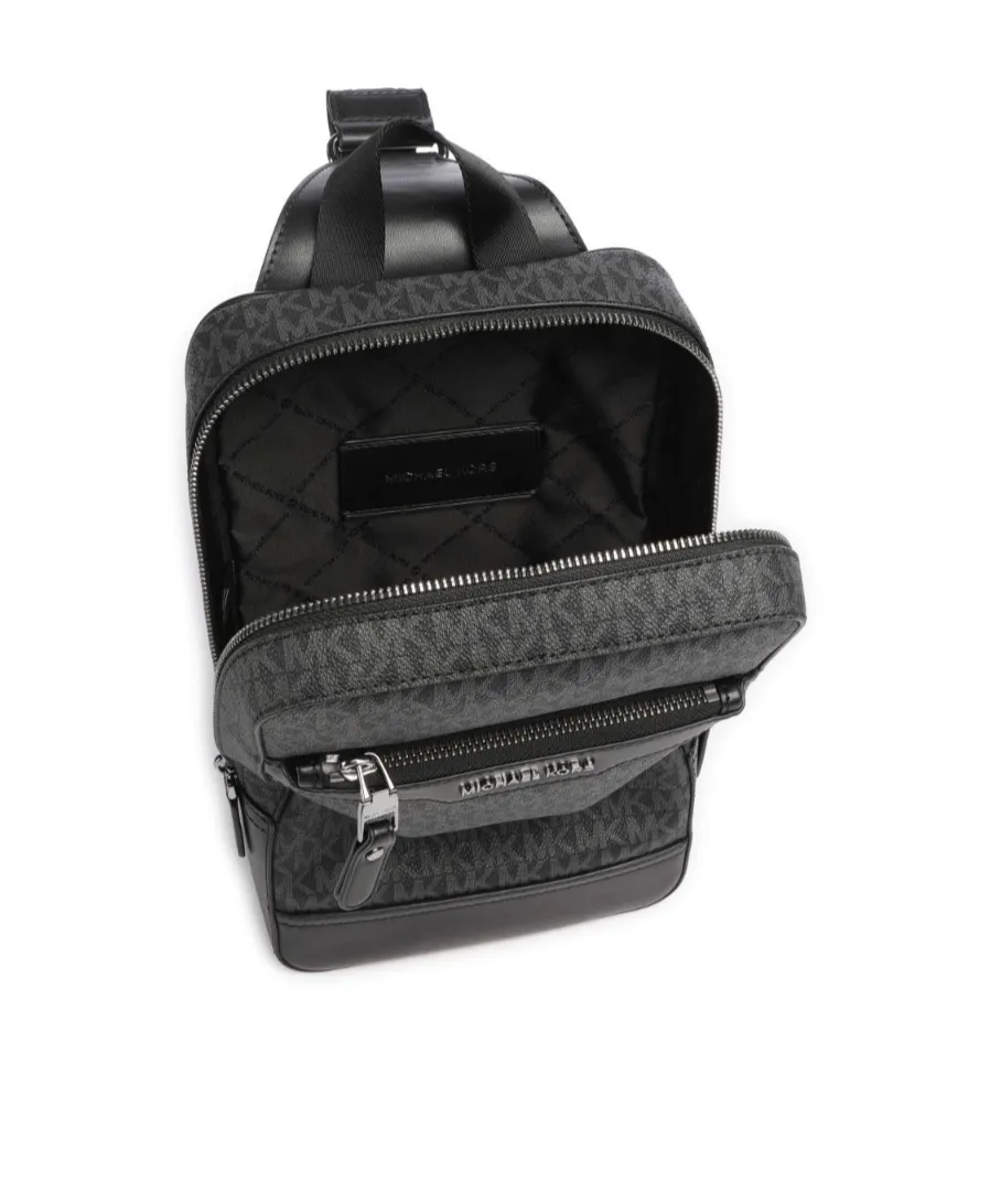 Hudson Sling Bag Imitation Leather Black