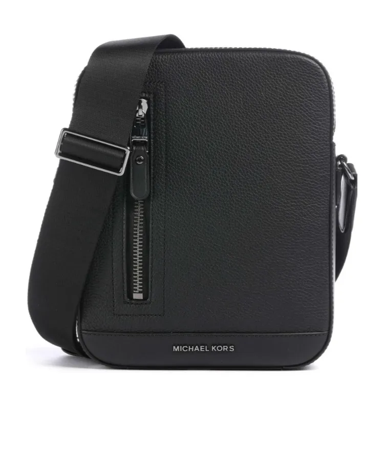 Michael Kors Hudson Logo Lettering Flight Bag
