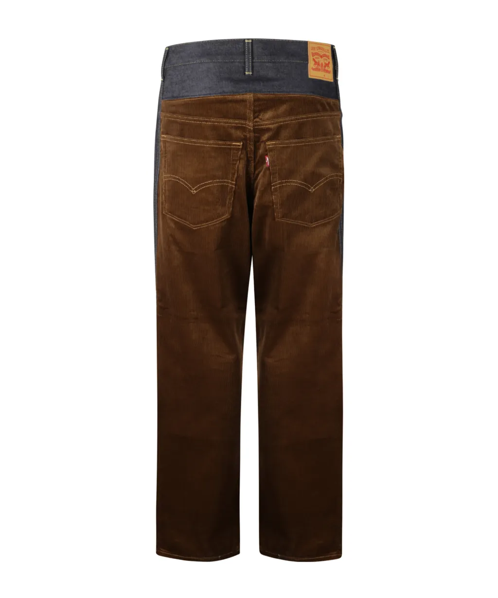 Patchwork Design Jeans