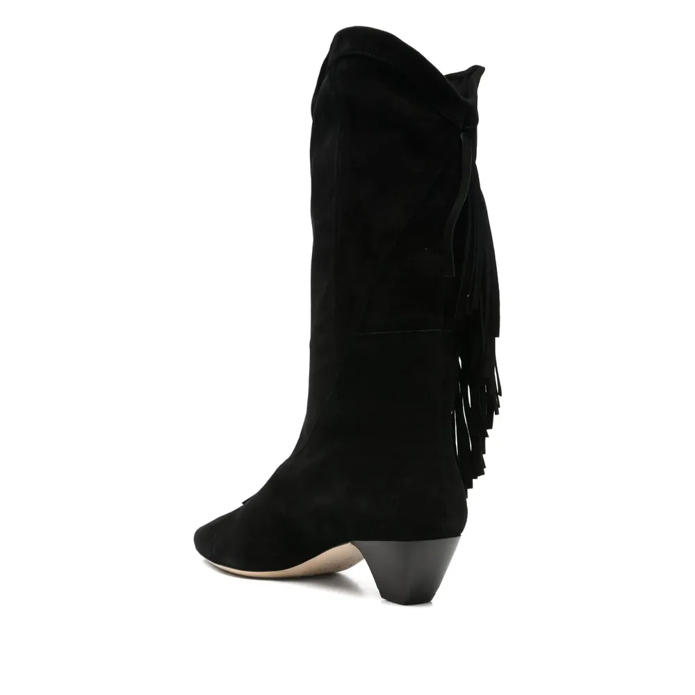 Pointed-Toe Ankle Boots