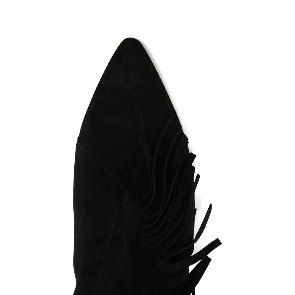 Pointed-Toe Ankle Boots