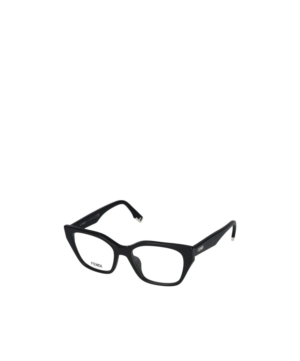 Fendi Eyewear Butterfly Frame Glasses