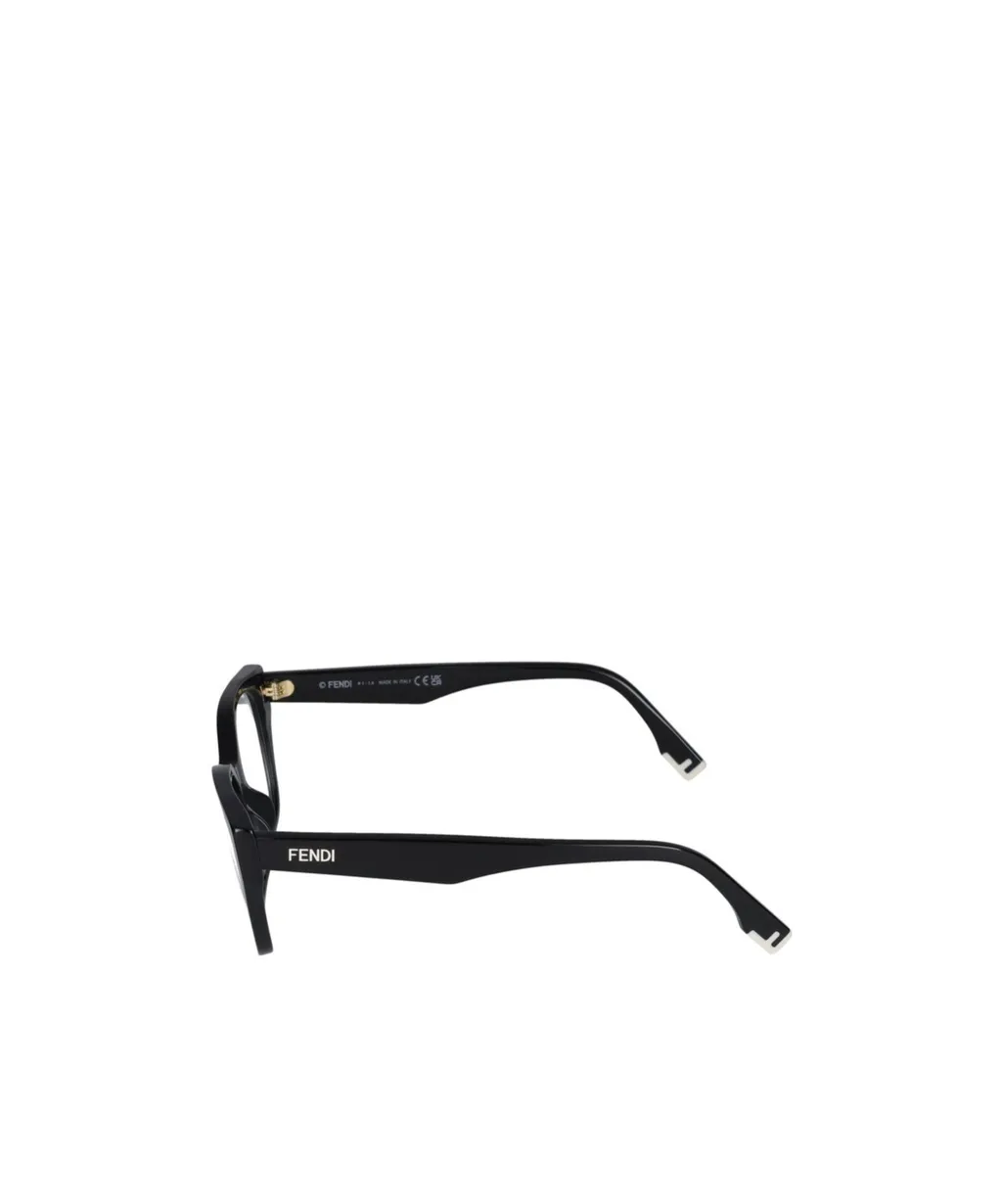 Fendi Eyewear Butterfly Frame Glasses