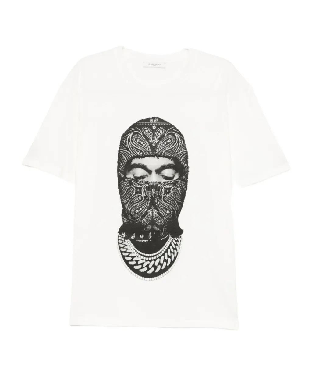 Ih Nom Uh Nit Paisley Mask Graphic T-Shirt