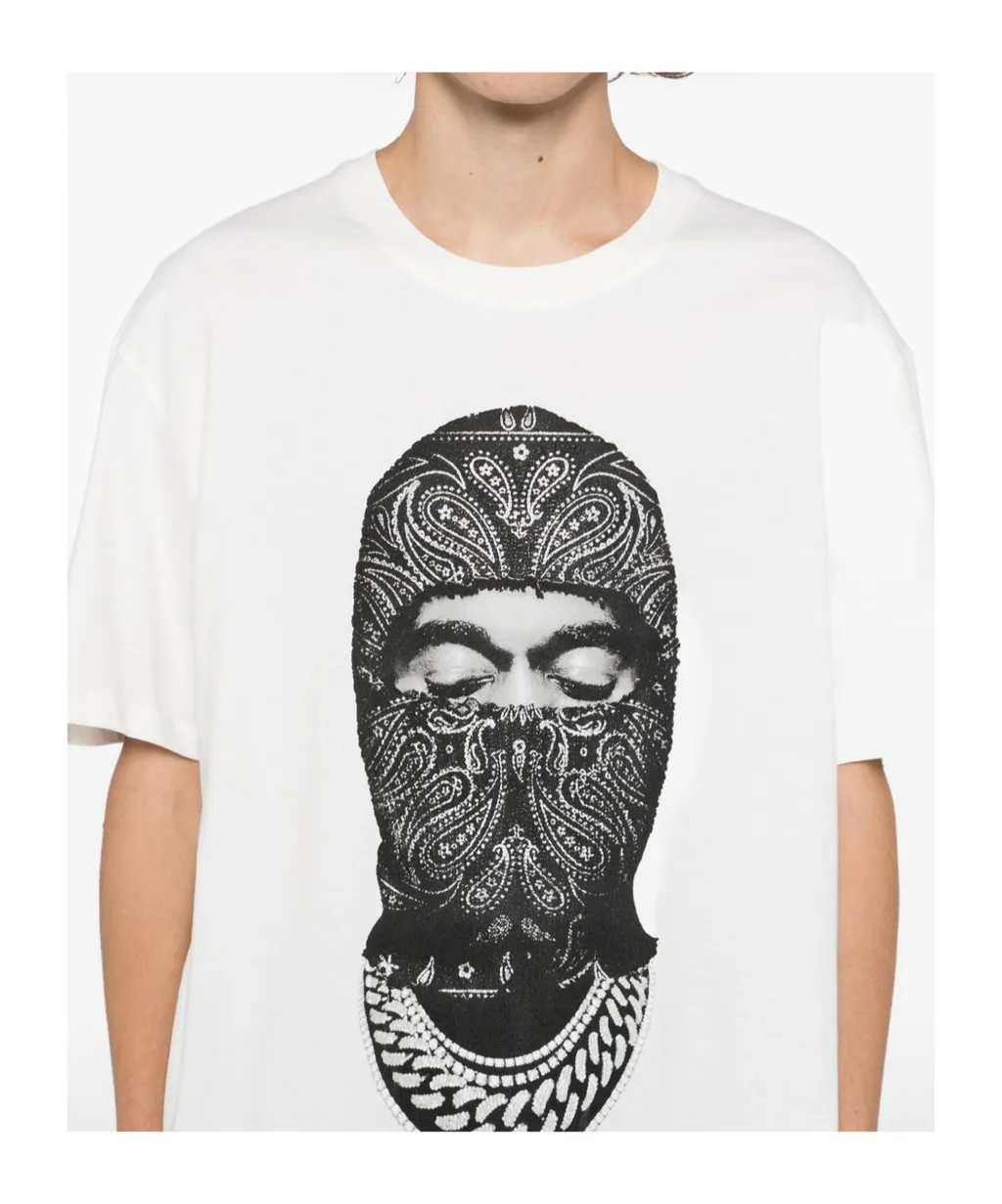 Ih Nom Uh Nit Paisley Mask Graphic T-Shirt