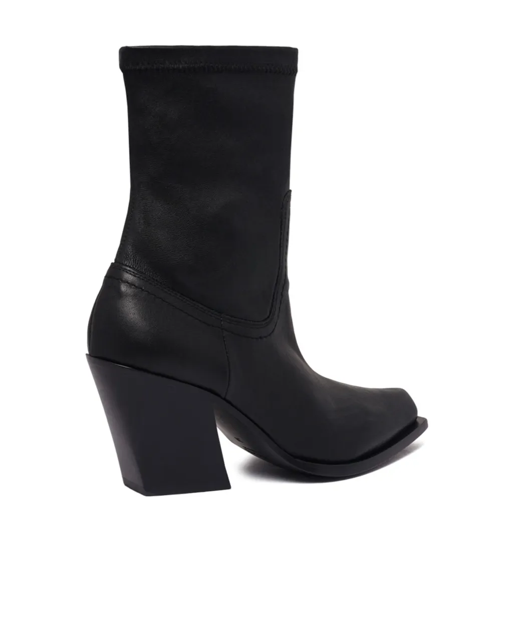 Chunky-Heeled Ankle Boots